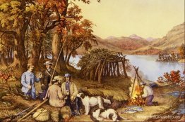 Escenas de caza, pesca y bosque. Escenas de caza, pesca y bosque.