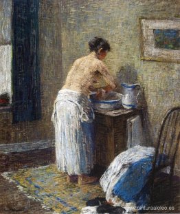 mujer lavando mujer lavando