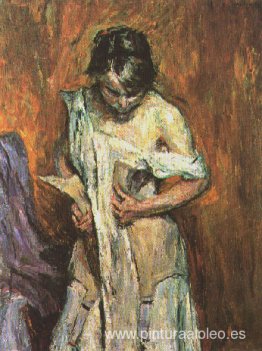 Mujer con corsé Mujer con corsé