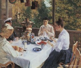 En la mesa del té En la mesa del té