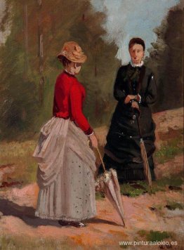 Dos figuras femeninas Dos figuras femeninas