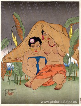 Une Averse A Metalanim. Ponape, Carolinas del Este Une Averse A Metalanim. Ponape, Carolinas del Este