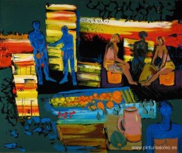 Mercado nocturno africano Mercado nocturno africano