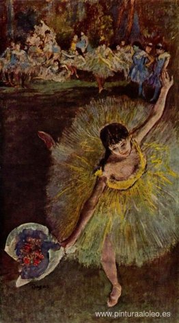 Bailarina con ramo Bailarina con ramo
