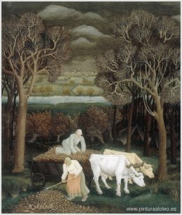 Recogiendo las hojas Recogiendo las hojas