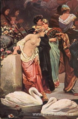 Una bacanal romana (detalle) Una bacanal romana (detalle)