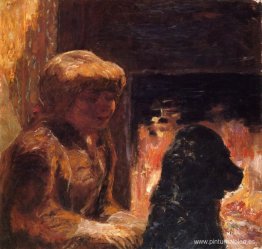 Mujer con perro (también conocida como Marthe Bonnard y su perro Mujer con perro (también conocida como Marthe Bonnard y su perro