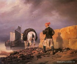 Un pescador partiendo Un pescador partiendo