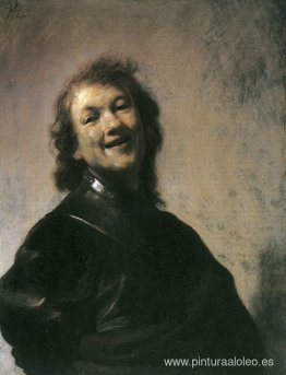 El joven Rembrandt como Demócrito, el filósofo risueño El joven Rembrandt como Demócrito, el filósofo risueño