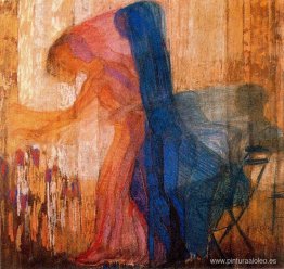 Mujer recogiendo flores Mujer recogiendo flores