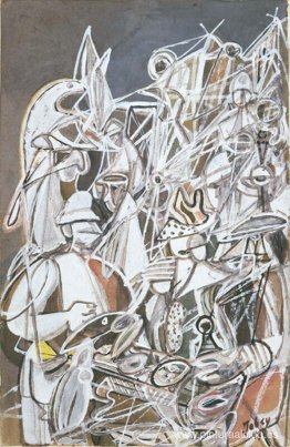 Mercado de pescado (boceto de la escena del mercado de Seattle) Mercado de pescado (boceto de la escena del mercado de Seattle)