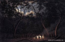 Una corroboración en la tierra de Van Diemen Una corroboración en la tierra de Van Diemen