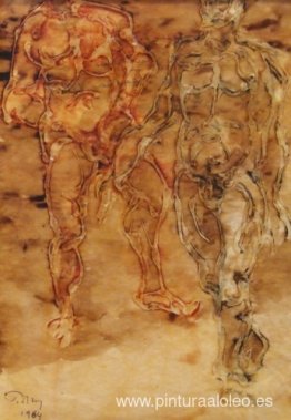 dos hombres caminando dos hombres caminando