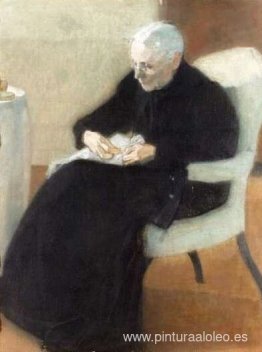 En casa madre cosiendo En casa madre cosiendo