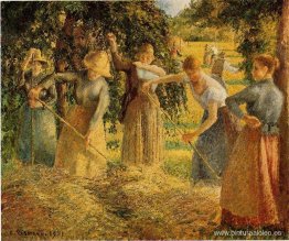 Cosecha en Eragny Cosecha en Eragny