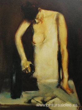 mujer planchando mujer planchando