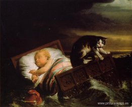 La inundación del Biesbosch en 1421 La inundación del Biesbosch en 1421