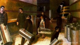 Llenar urnas de té Llenar urnas de té