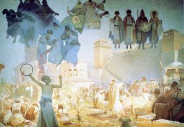 La introducción de la liturgia eslava La introducción de la liturgia eslava
