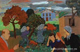 Figuras en el pueblo Figuras en el pueblo