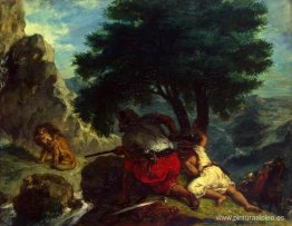 Caza del león en Marruecos Caza del león en Marruecos