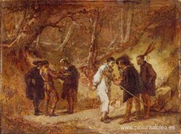 El duelo después del baile de máscaras El duelo después del baile de máscaras