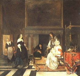 Visita a la Guardería, tras el Nacimiento de Sara Hinlopen Visita a la Guardería, tras el Nacimiento de Sara Hinlopen