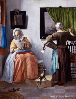 Mujer leyendo una carta Mujer leyendo una carta