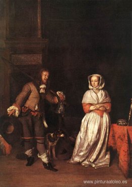 El cazador y la dama El cazador y la dama