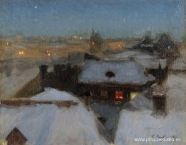 Noche de invierno en Söder, Estocolmo Noche de invierno en Söder, Estocolmo