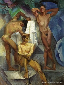 jóvenes bañistas jóvenes bañistas