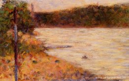 Una orilla del río (El Sena en Asnières) Una orilla del río (El Sena en Asnières)