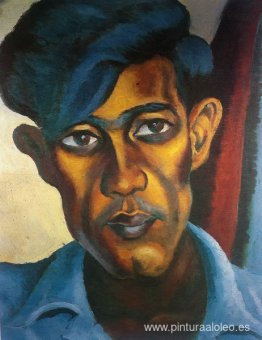 UN RETRATO DE UN MAESTRO DE ESCUELA DE COLOR DE CAPA, OMAR UN RETRATO DE UN MAESTRO DE ESCUELA DE COLOR DE CAPA, OMAR