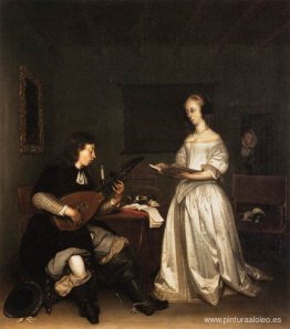 El dúo: cantante y tiorba El dúo: cantante y tiorba