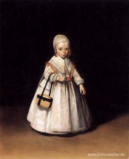 Helena van der Schalcke cuando era niña Helena van der Schalcke cuando era niña