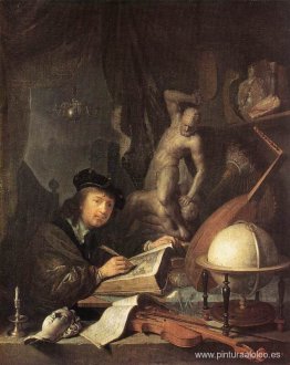 El pintor en su taller El pintor en su taller