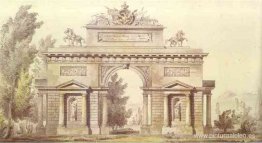 Diseño de un arco triunfal Diseño de un arco triunfal