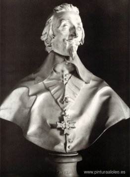 Busto retrato del cardenal Richelieu Busto retrato del cardenal Richelieu