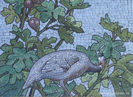 Mosaico - Comedor de la biblioteca Sainte-Barbe, París Mosaico - Comedor de la biblioteca Sainte-Barbe, París