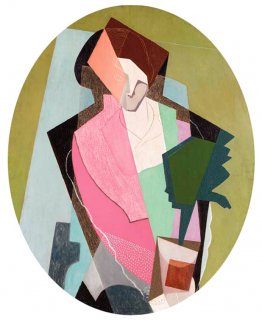Mujer con planta verde Mujer con planta verde