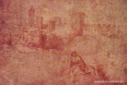 Vista de Castelfranco y pastor Vista de Castelfranco y pastor