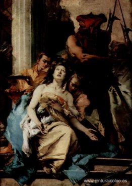 El martirio de Santa Águeda El martirio de Santa Águeda