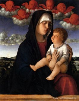 La Virgen de los Querubines Rojos La Virgen de los Querubines Rojos