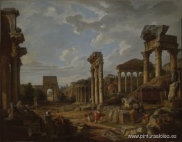 Un Capriccio del Foro Romano Un Capriccio del Foro Romano