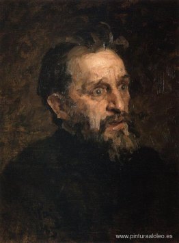 Retrato de I. Repin (estudio) Retrato de I. Repin (estudio)