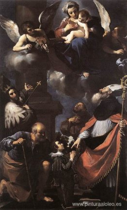 Un donante presentado a la Virgen Un donante presentado a la Virgen