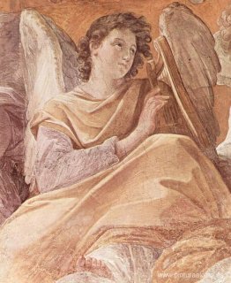 La Reina del Cielo y los ángeles pla (Frescos en el Palazzo Quir La Reina del Cielo y los ángeles pla (Frescos en el Palazzo Quir