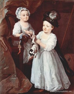 Retrato de Lady Mary Gray y Lord George Gray Retrato de Lady Mary Gray y Lord George Gray