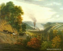 Vista matutina de Coalbrookdale, Shropshire Vista matutina de Coalbrookdale, Shropshire