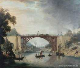 El puente de hierro fundido cerca de Coalbrookdale El puente de hierro fundido cerca de Coalbrookdale